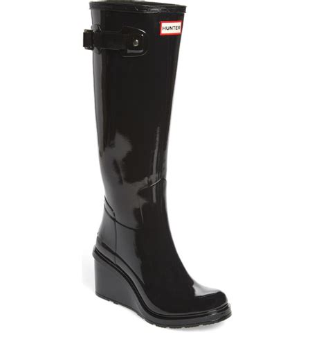 Hunter Original Refined Wedge Rain Boot Women Nordstrom