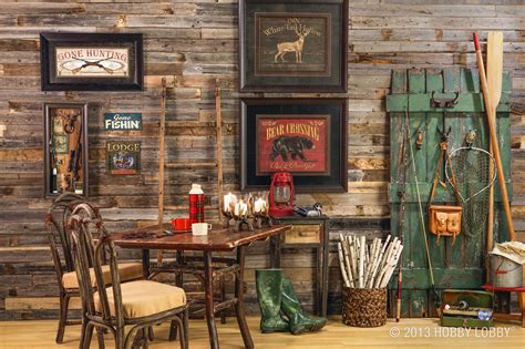 Rustic Cabin Decor Makes You Want To Grab Your Fishing Pole And Enjoy