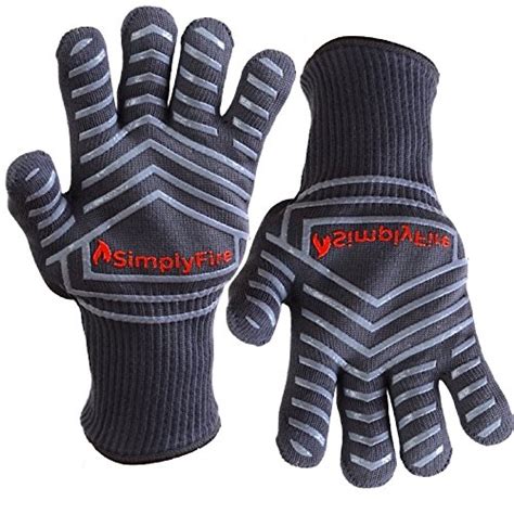 SimplyFire Cooking Gloves | Use As BBQ, Grilling & Oven ...