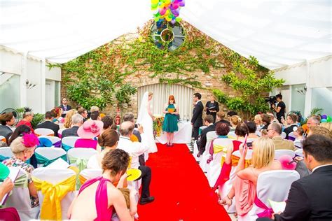 Love The Multi Coloured Chairs Wedding Inspiration