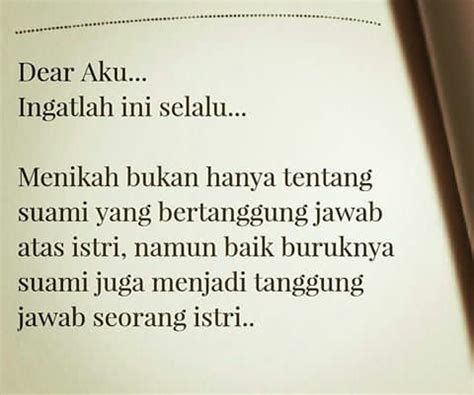 Bila pemahaman keislaman antara suami dan istri sekufu, maka tenaga untuk melakukan dakwah. Quote Rumah Tangga Islami - Gambar Islami