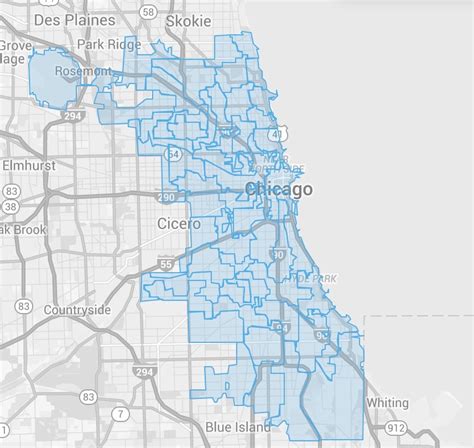 30 Chicago Map Of Wards Maps Online For You