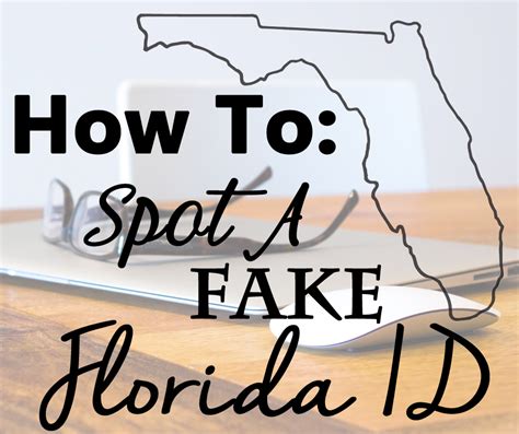 How To Spot A Fake Florida Id