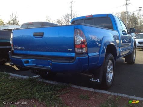 › 2011 toyota tacoma paint codes. 2011 Speedway Blue Toyota Tacoma V6 TRD Sport Access Cab 4x4 #63243441 Photo #5 | GTCarLot.com ...