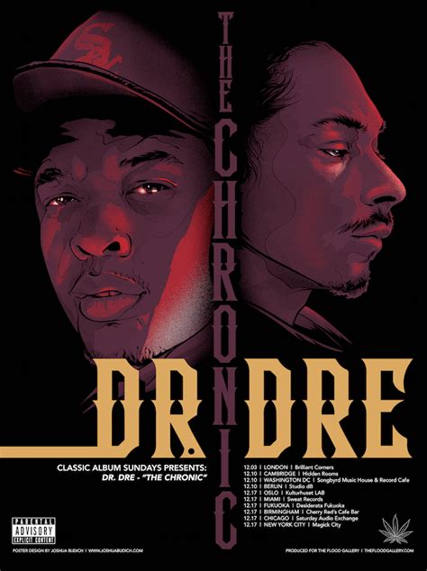 Dr Dre The Chronic By Joshua Budich Dr Dre The Chronic Hip Hop