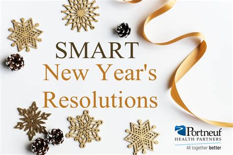 Smart New Years Resolutions Portneuf Health Partners