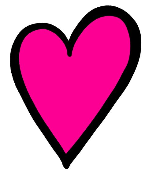 Hot Pink Heart Png Transparent Image Png Mart