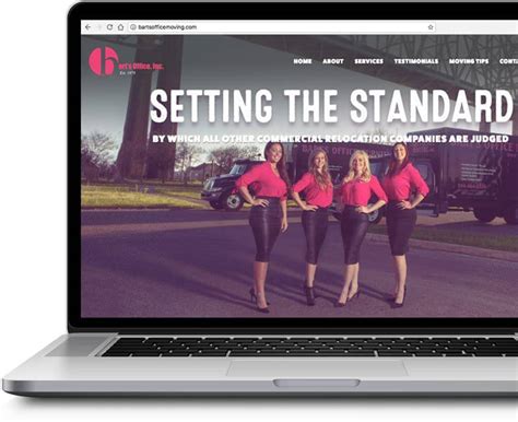 Move with the best, while paying less. Web Design & SEO Case Study - Bart's Moving | Legnd