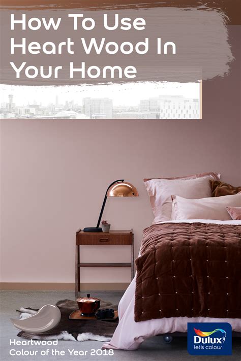 Bring The Latest Trend From Dulux Into Your Home With These Heart Wood