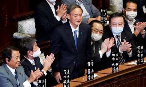 لوزير لول د جاپون (ary); Yoshihide Suga Named Japan's Prime Minister, Succeeding Abe