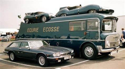 Old School Transporter Jaguar Car Jaguar Vehicles