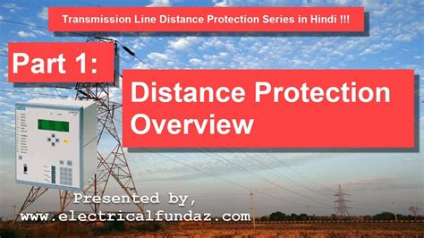 Distance Protection Overview Youtube