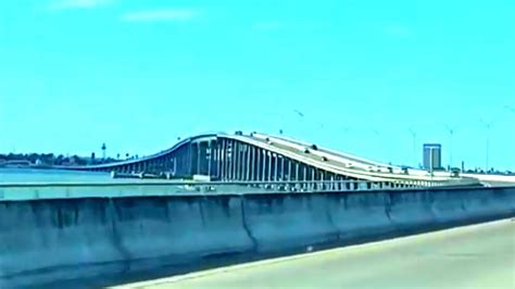 Queen Isabella Causeway Bridge South Padre Island Gulf Of Mexico Youtube