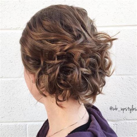 This style best suits medium to thick hair and the detail is much more visible on lighter hair. 60 Updos for Short Hair - Your Creative Short Hair Inspiration