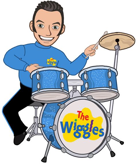 The Wiggles Anthony With Drums Mirror Logo By Trevorhines On Deviantart