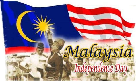 Indonesia happy independence day poster with hands clenched spirit of freedom symbol. Selamat Hari Merdeka Malaysia - 62th Happy Malaysia ...