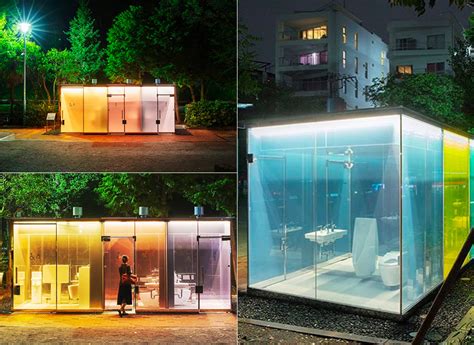 Japan Gets Transparent Public Toilets With Electrochromic Smart Glass