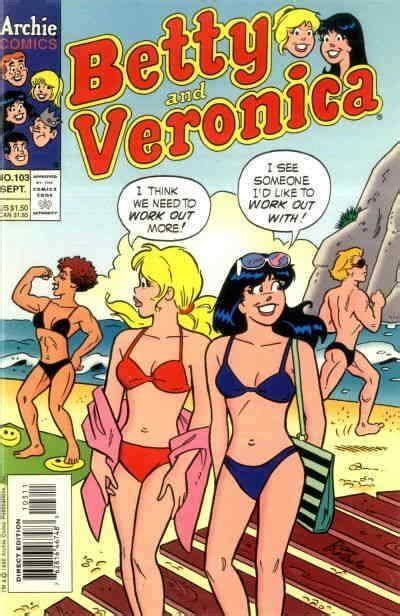 Betty And Veronica Gd Archie Low Grade Beach Bikini Cover