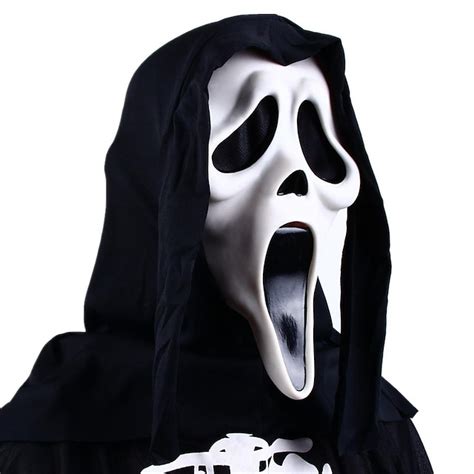 Ghostface Mask Devil Ghost Cosplay Costumes Latex Horror Masks Ghost