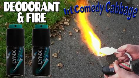 Deodorant Flamethrower And Fire Bombs Youtube