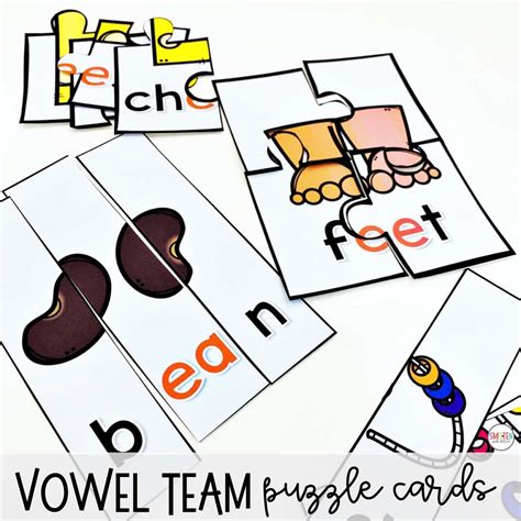 Long E Vowel Teams Vowel Pairs Ee Ea Phonics Activities And Games First