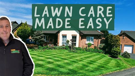 5 Simple Steps To A Perfect Lawn Lawn Care For Beginners Youtube