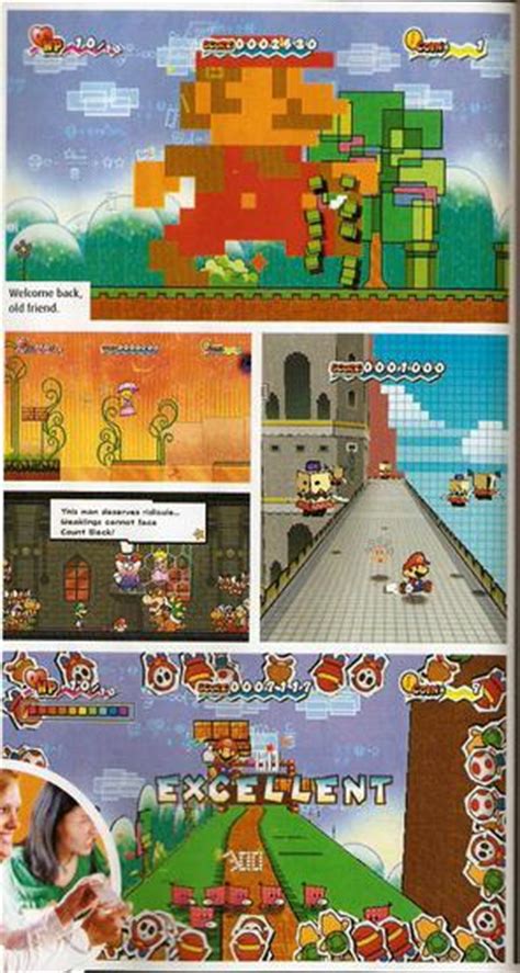 First Super Paper Mario Wii Screens Pure Nintendo