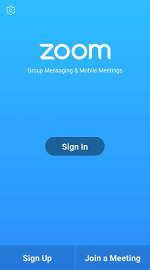 Try the app pass in your android. Getting Started with Android - Zoom Help Center