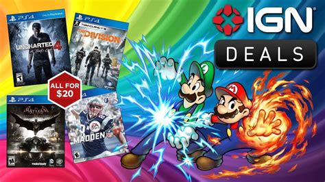 Daily Deals Gamestop Preowned Games Four For 10 20 Or 40 Ign