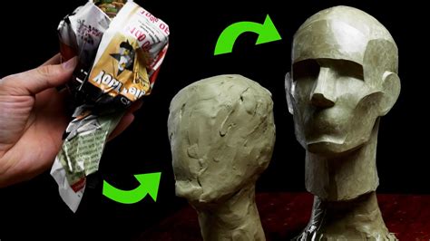 Sculpting A Simplified Head Step By Step Youtube