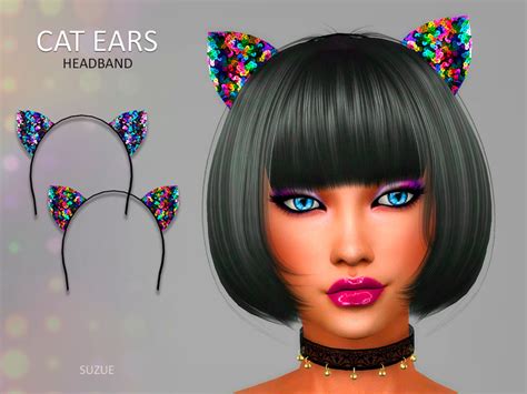 Sims 4 Cc Cat Ears Headband Polretap
