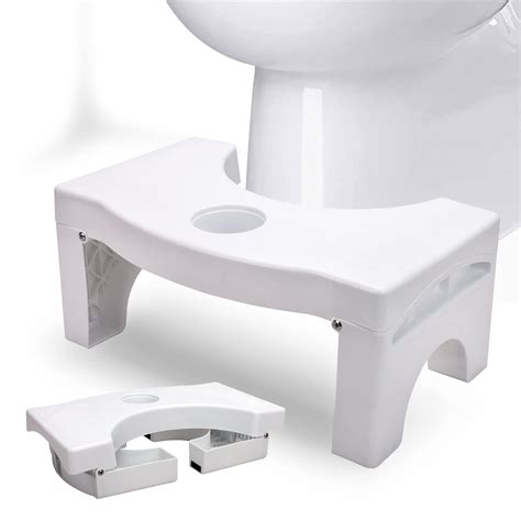 Buy Foldable Toilet Potty Stool For Adults 7 Heavy Duty Plastic