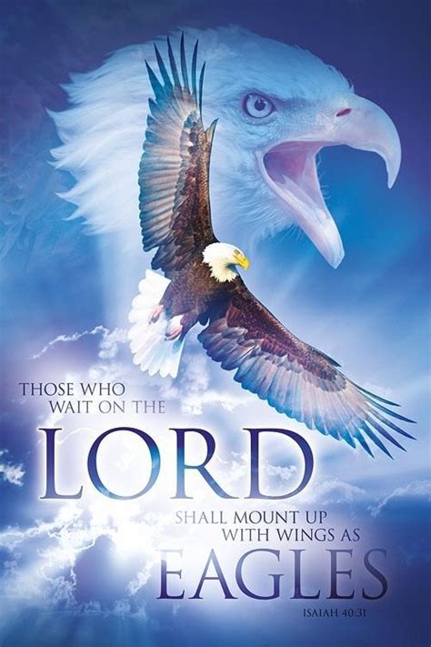 Isaiah 4031 In 2020 Eagle Pictures Christian Posters Christian