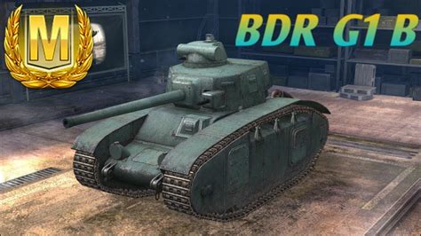 World Of Tanks Blitz Bdr G1 B Ace Tanker Mastery Badge Youtube