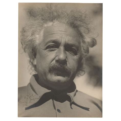Albert Einstein Signed Photograph