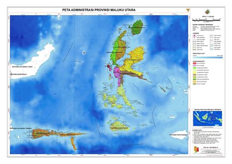 Gambar Peta Maluku Utara Lengkap BROONET