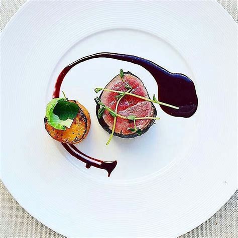 Taste preferences make yummly better. Espresso and cocoa-encrusted beef tenderloin with herb sweet potato fondant and cabernet ...