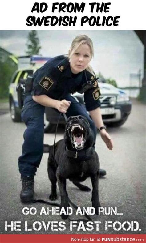 Ad From The Swedish Police Funsubstance