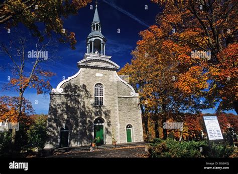 St Stephen´s Roman Catholic Church Old Chelsea Quebec Canada Stock