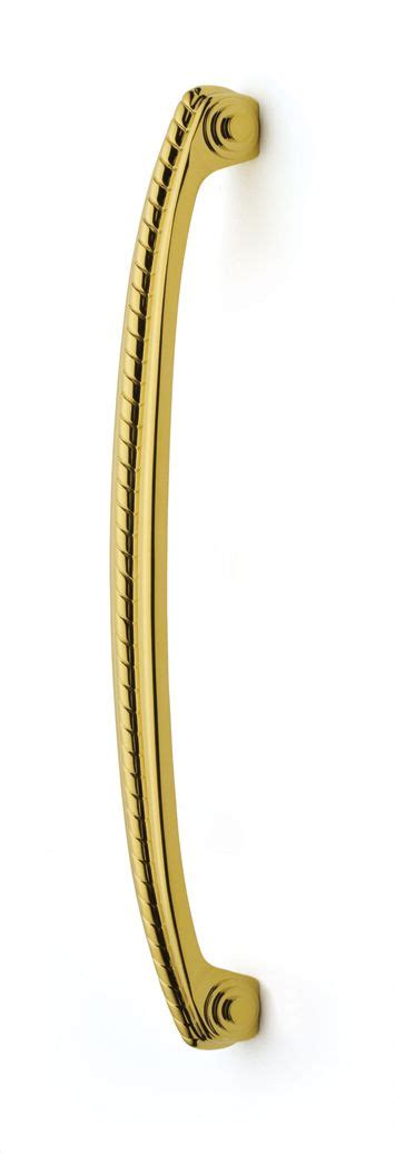 Can be used on passage doors that don't require a latch or have a standalone lockset. K344-12-PB 12"cc solid brass appliance pull in Polished ...