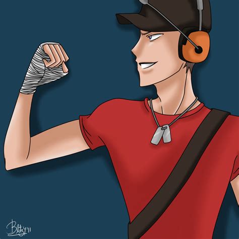 Tf2 The Scout By Unseenchaser On Deviantart