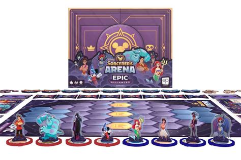 Disney Sorcerers Arena Epic Alliances Tabletop Game Now Available