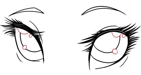 How To Draw Easy Anime Eyes Step By Step