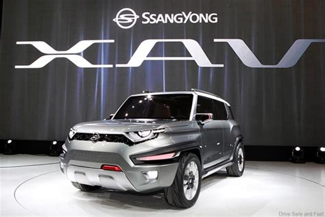 Ssangyong Xav Concept Debuts At Seoul Motor Show 2015