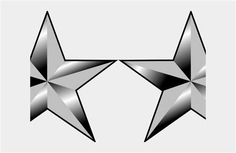 Military Stars Cliparts 4 Star General Insignia Cliparts And Cartoons