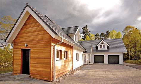 Timber Frame Prefab Home In Scotland