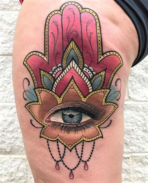50 Deeply Symbolic Hamsa Tattoos You Cant Resist To Get Inked Hamsa