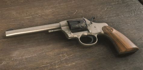 Double Action Revolvers In Nickel And Blackened Steel Rreddeadfashion