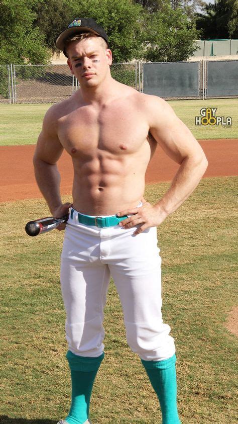 Gayhoopla Has A New Baseball Player In Town Fellas And Hes A Catcher