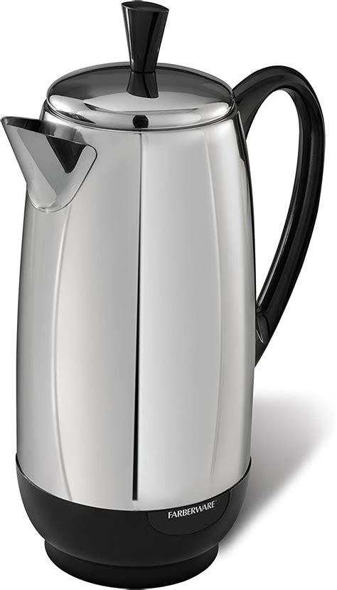 Farberware Fcp412 Stainless Steel Coffee Percolator 12 Cup